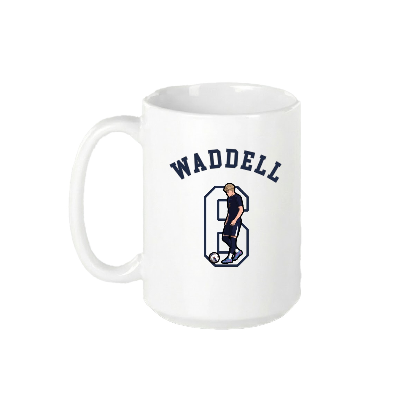 15oz Coffee Mug — Shirsey Arch in White