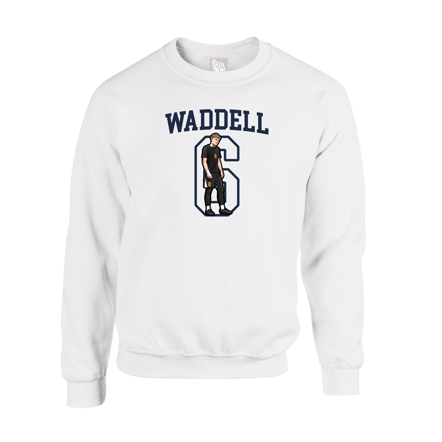 Fleece Crew — Shirsey in White
