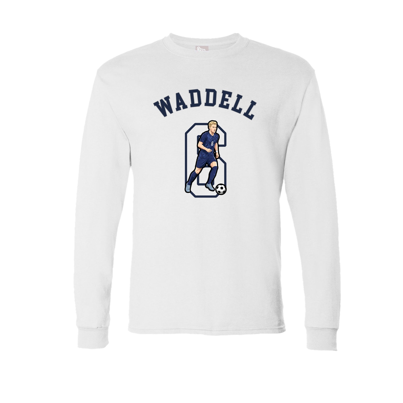Long Sleeve Tee — Shirsey Arch in White