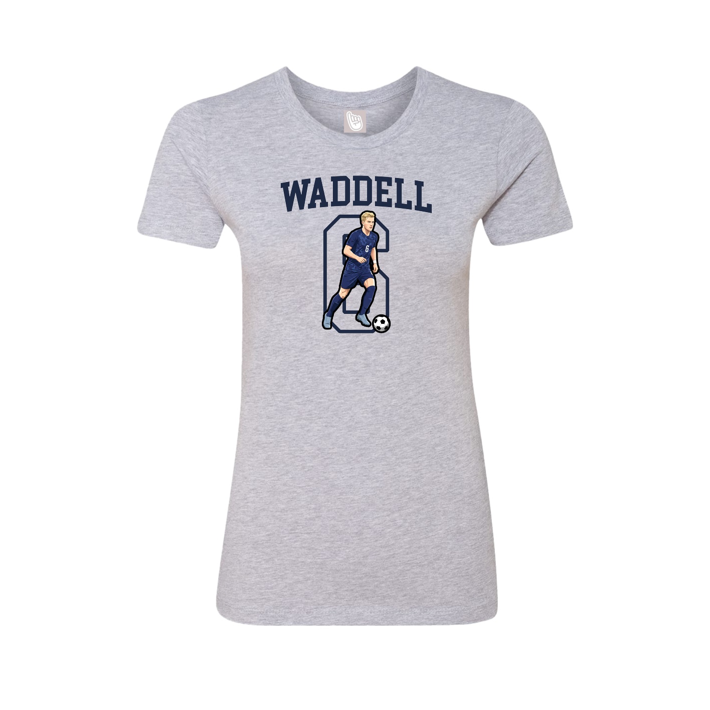Fitted Women's Tee — Shirsey in Grey