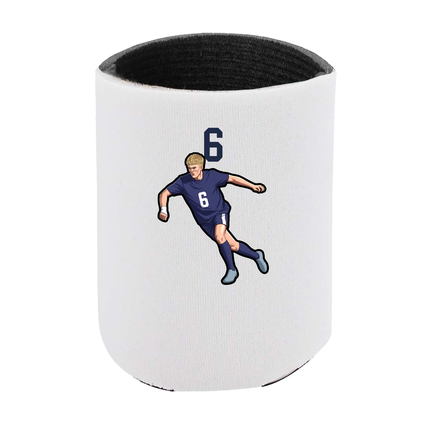 Can Holder — Number Top in White