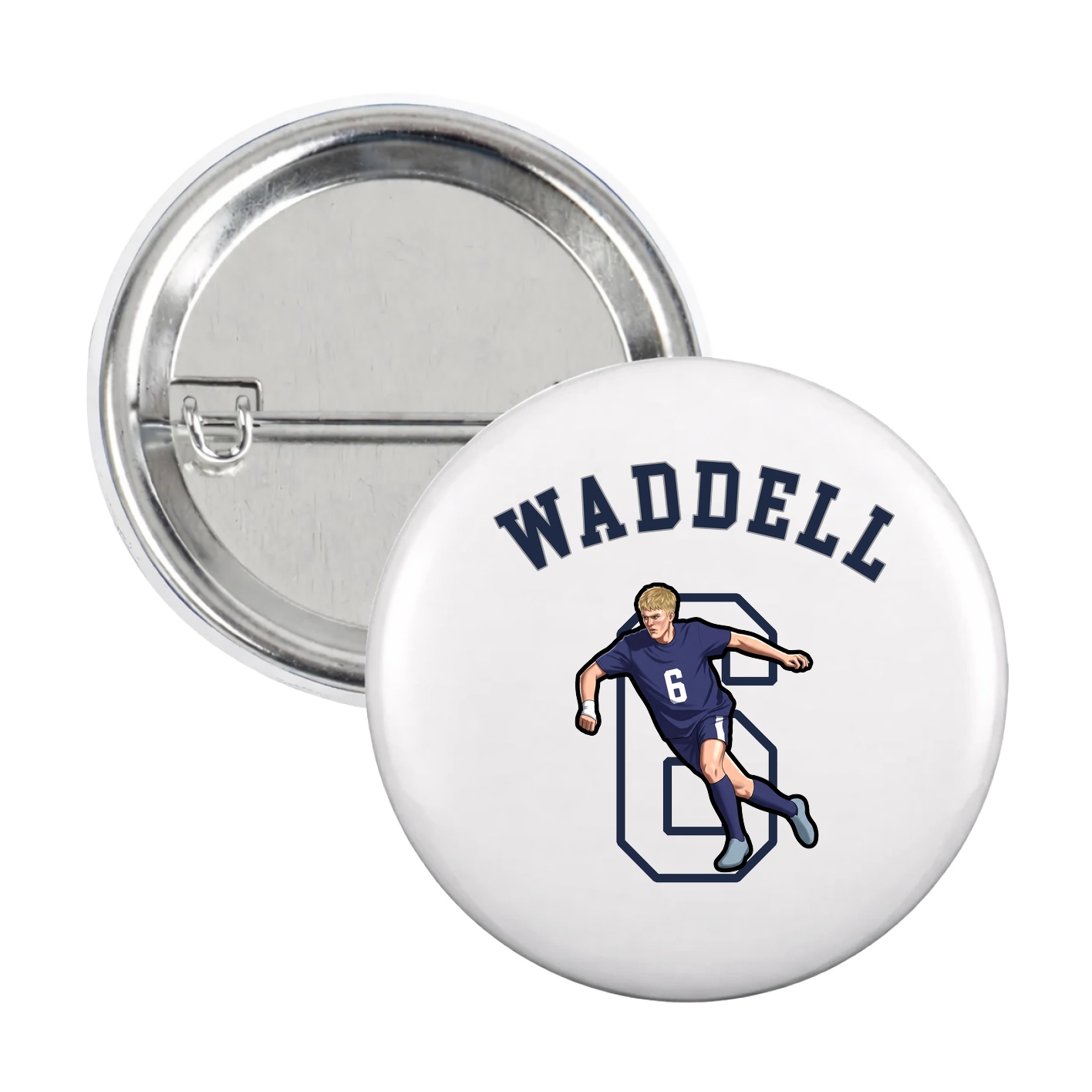 Game Day Button — Shirsey Arch in White