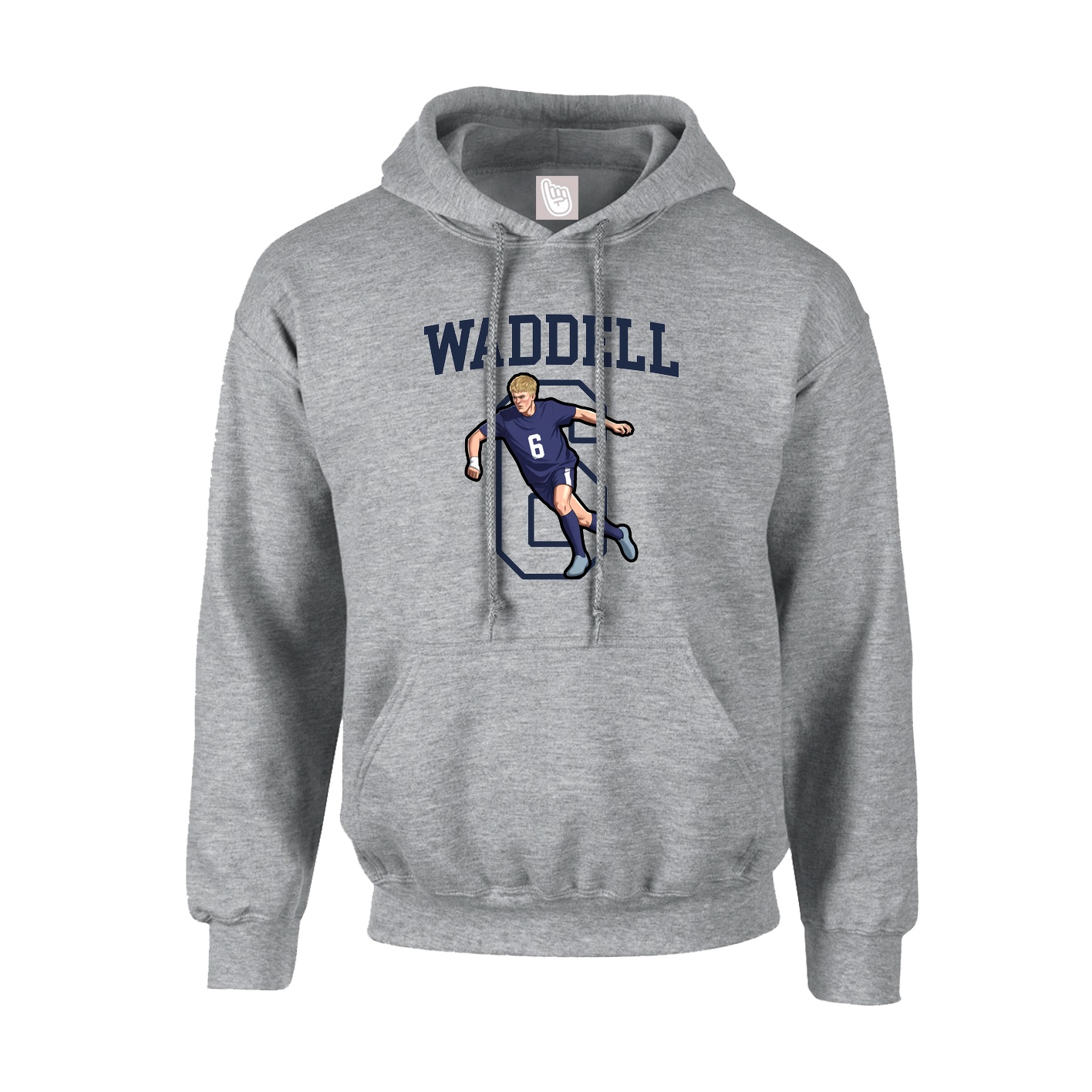 Hoodie — Shirsey in Grey