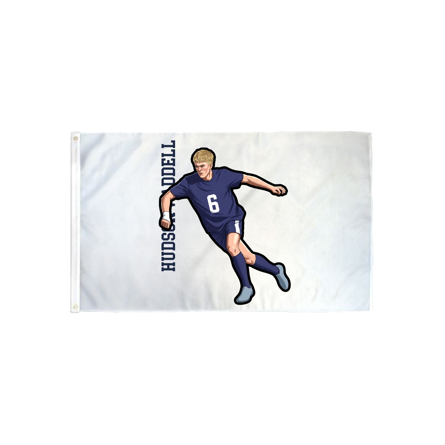 3x5 Flag — Name Vertical in Classic