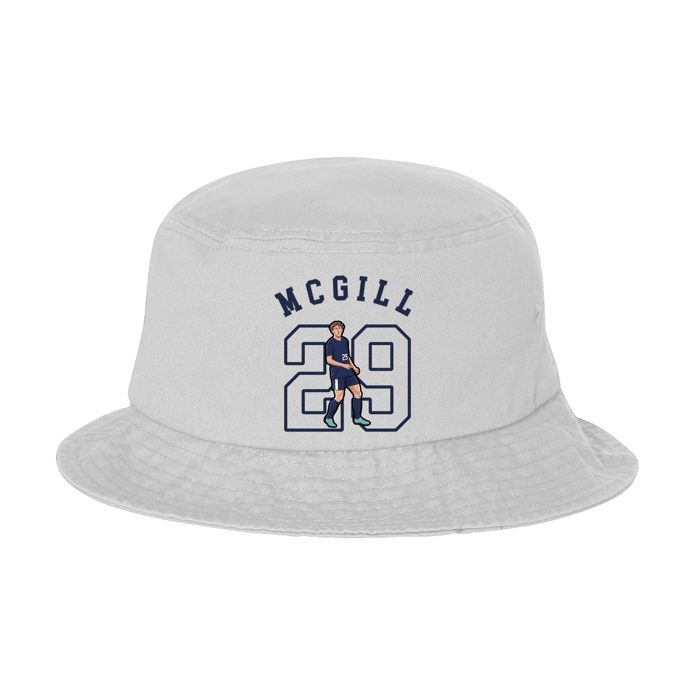 Bucket Cap — Shirsey Arch in White