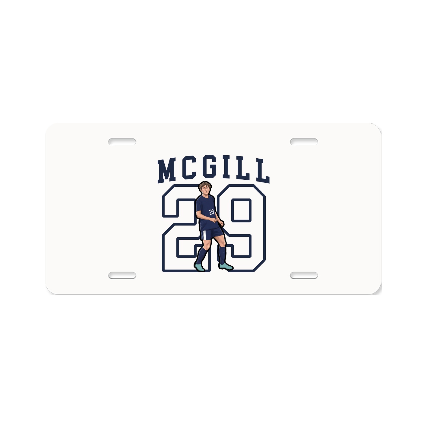 License Plate — Shirsey in Classic