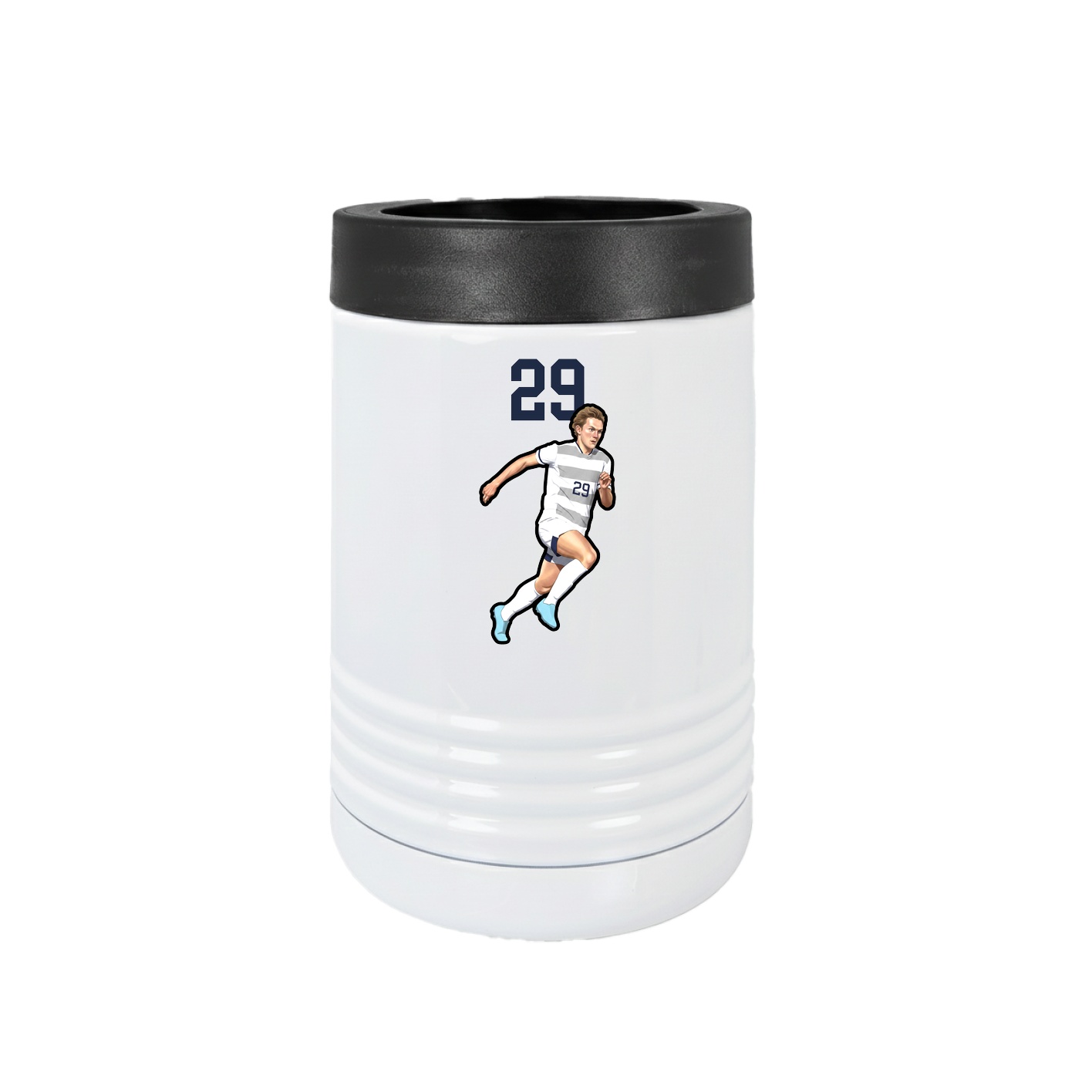 Beverage Holder — Number Top in White
