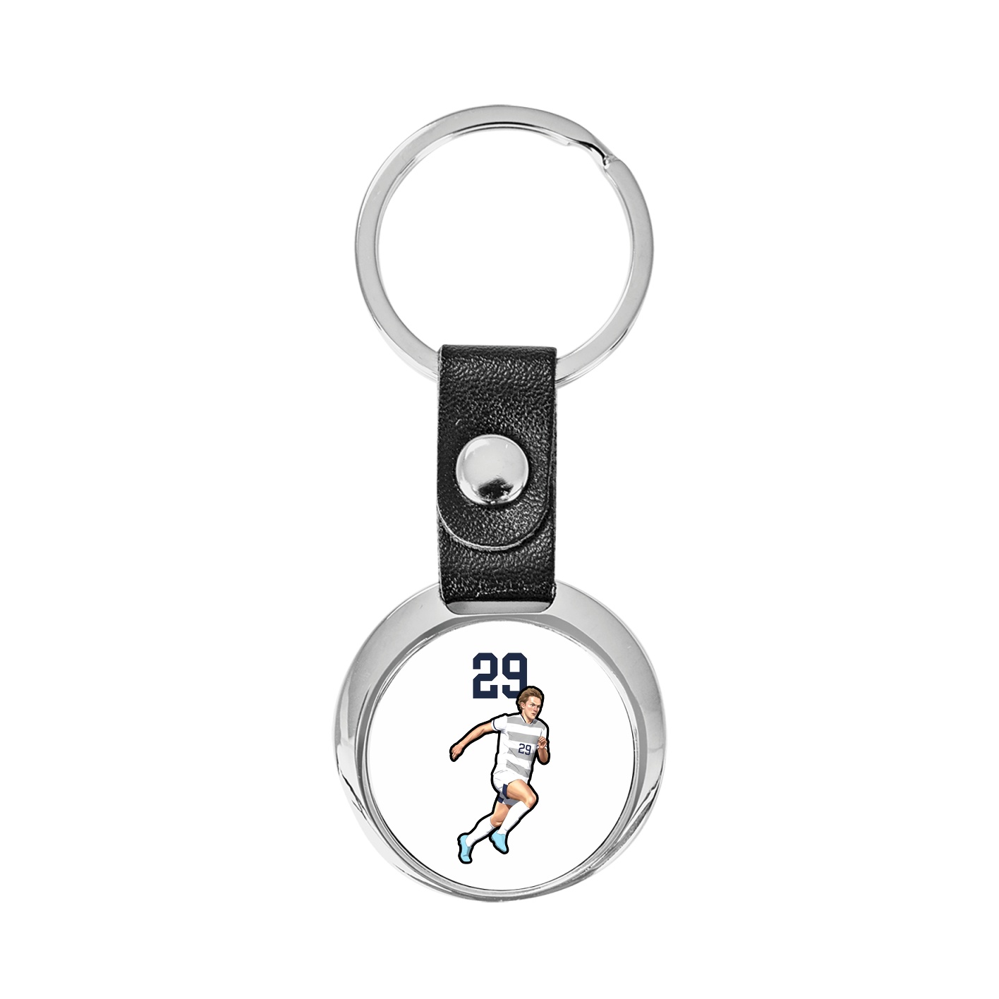 Key Chain — Number Top in Classic