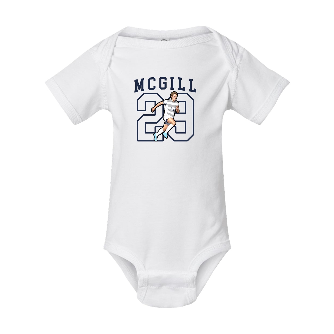 Baby Onesie — Shirsey in White