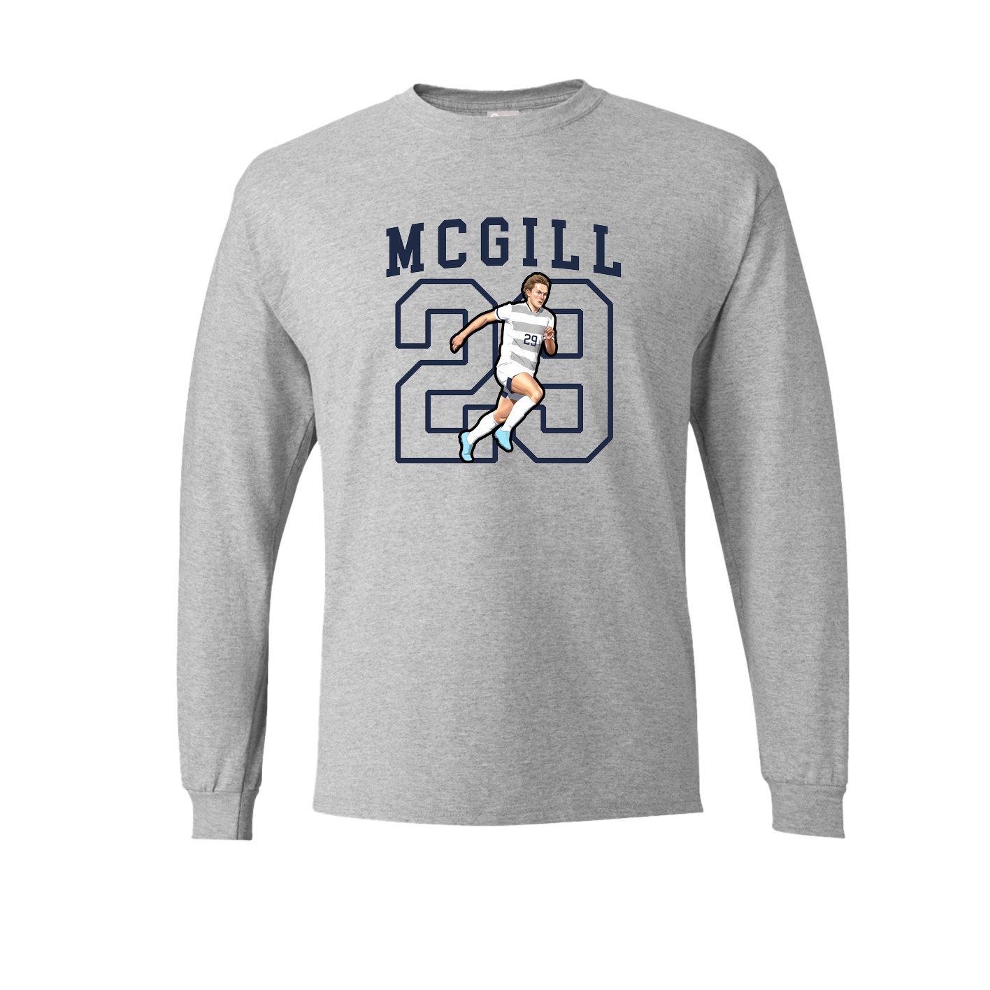 Long Sleeve Tee — Shirsey in Grey