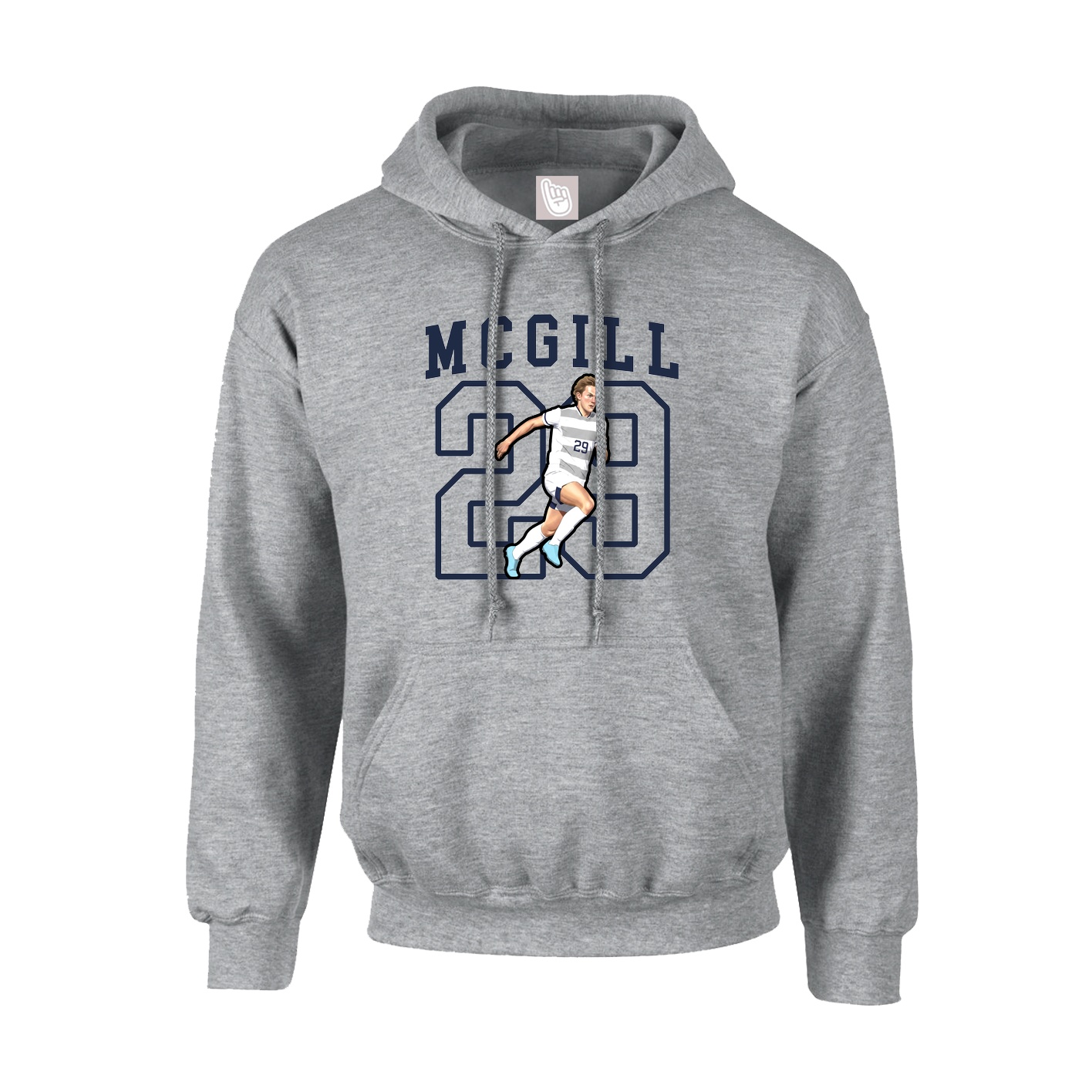 Youth Hoodie — Shirsey in Grey