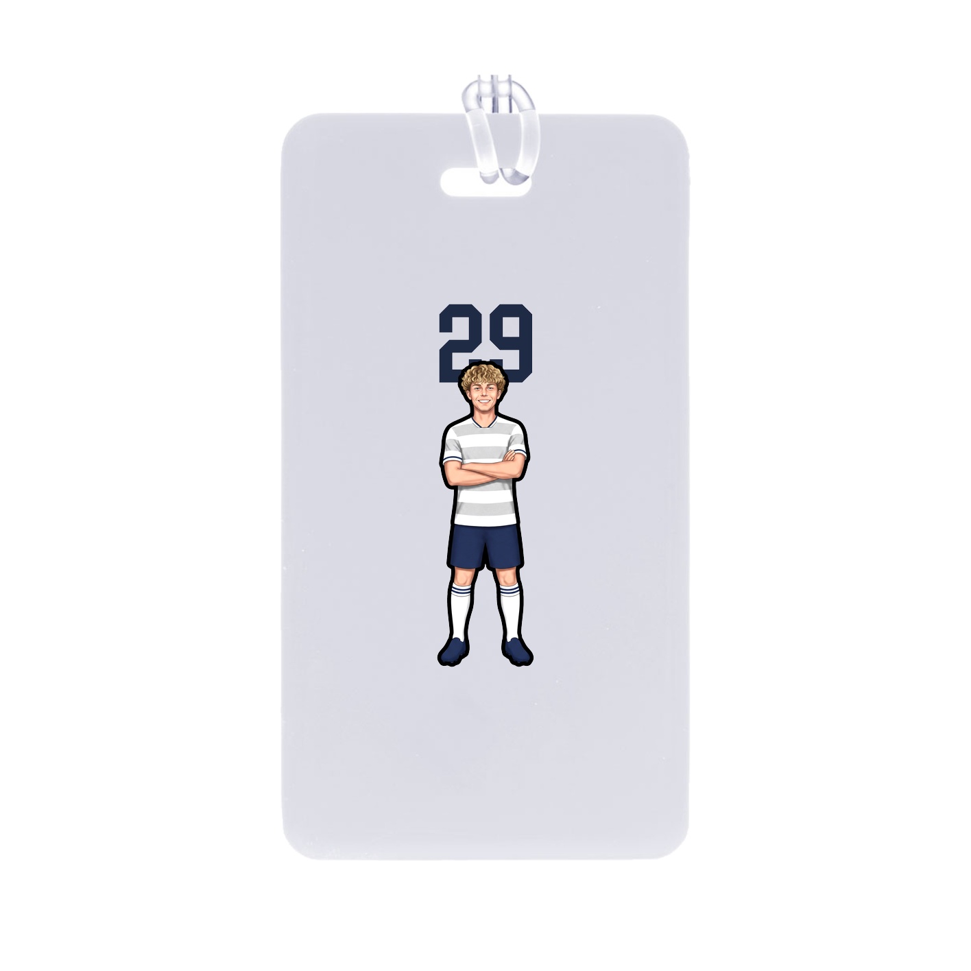 Bag Tag — Number Top in Classic