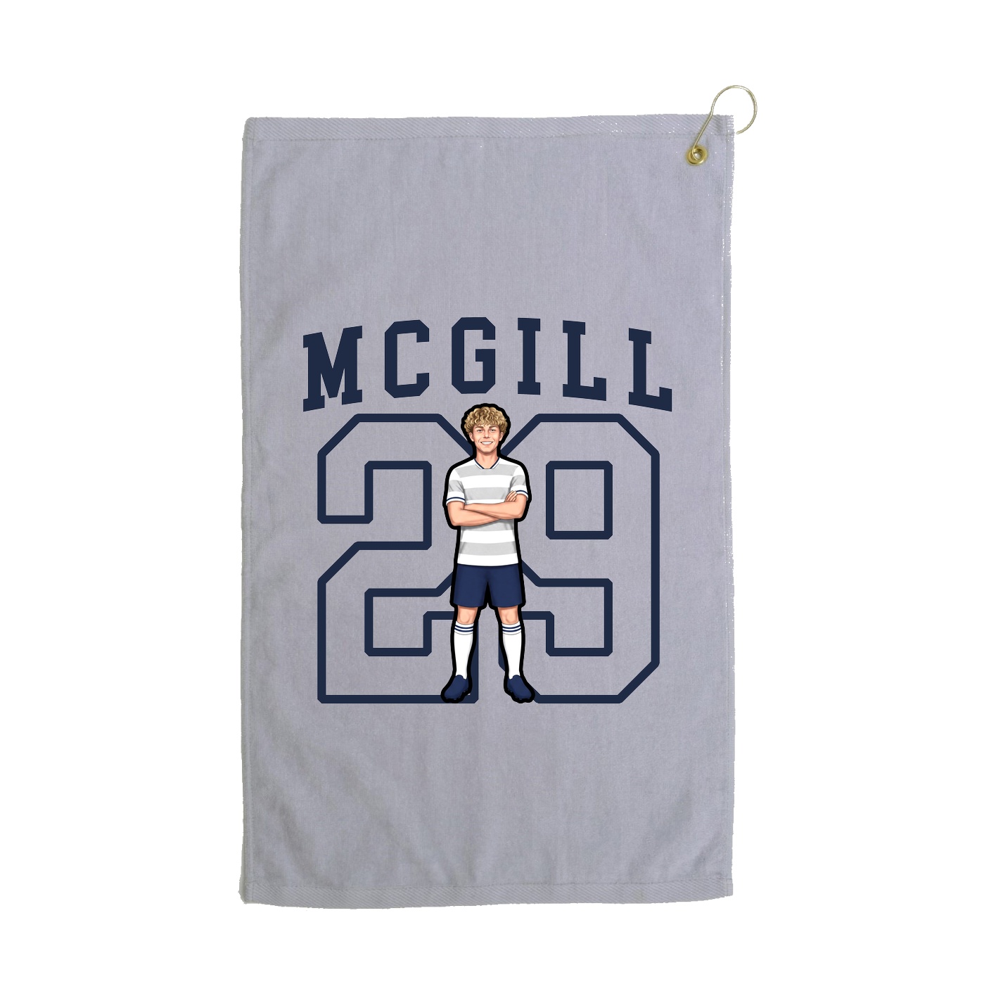 Golf Towel — Shirsey in Grey