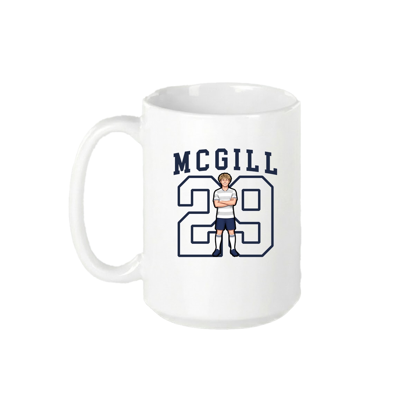 15oz Coffee Mug — Shirsey in White