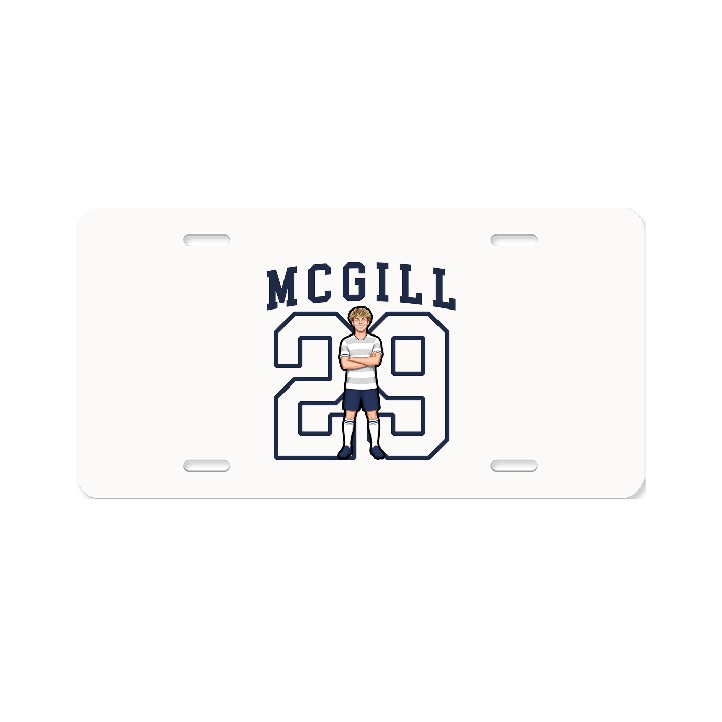 License Plate — Shirsey in Classic