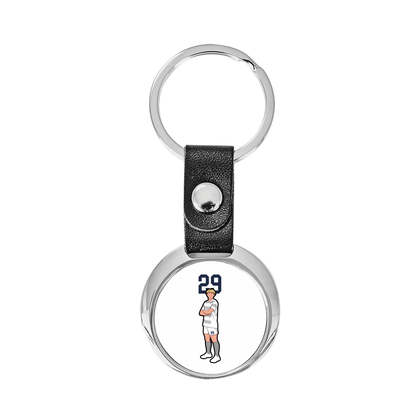 Key Chain — Number Top in Classic