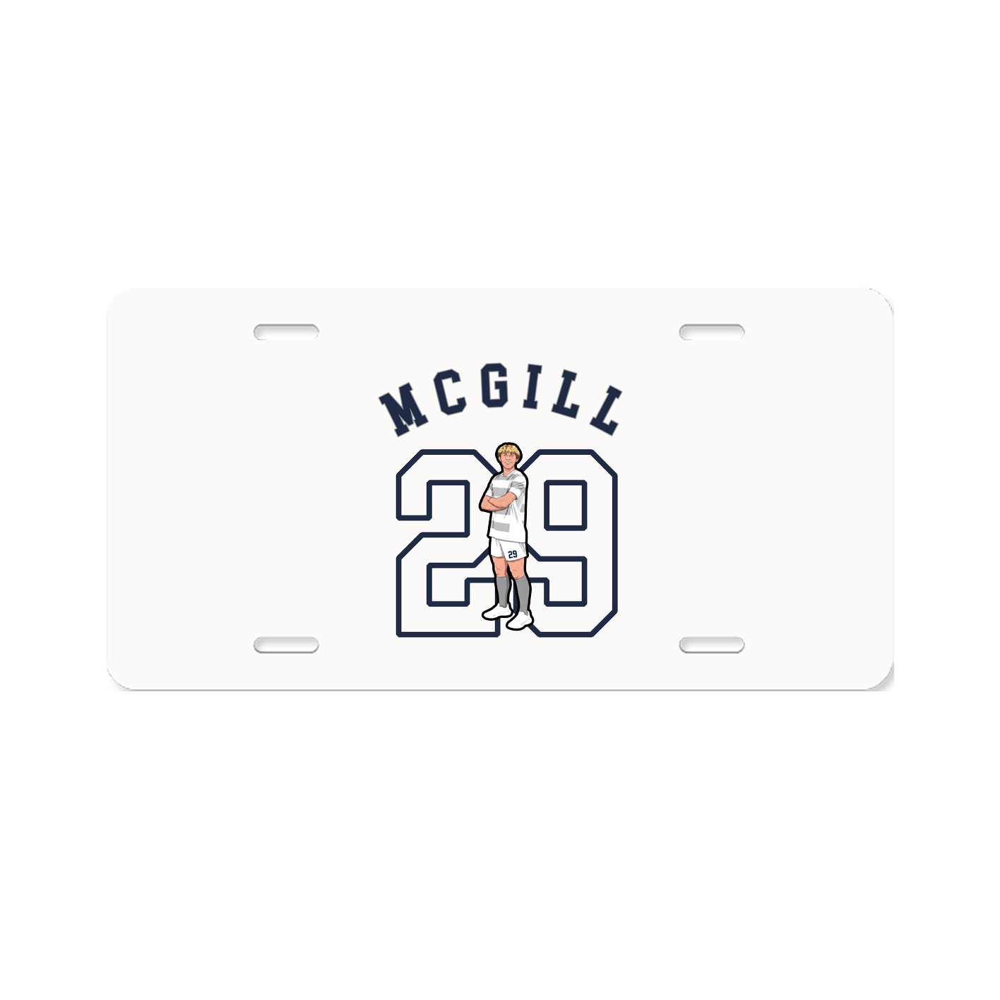 License Plate — Shirsey Arch in Classic