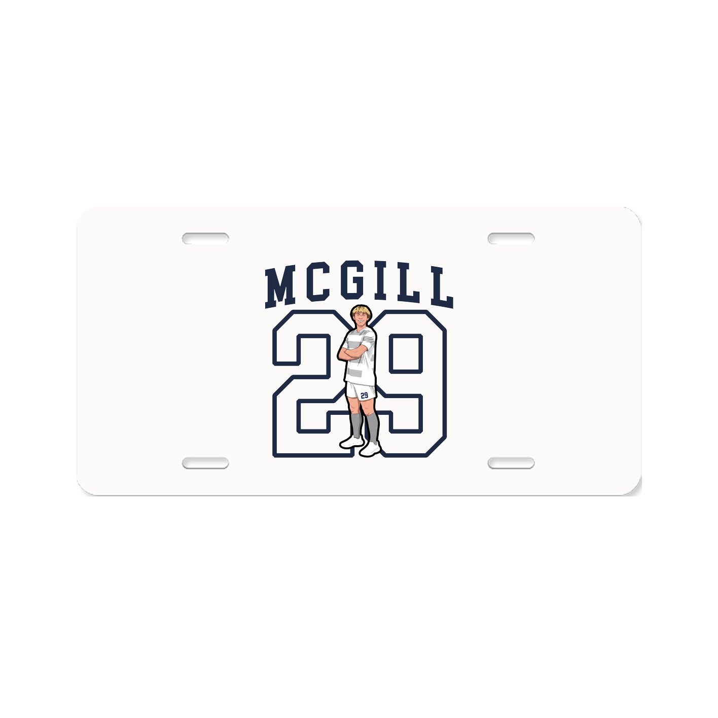 License Plate — Shirsey in Classic