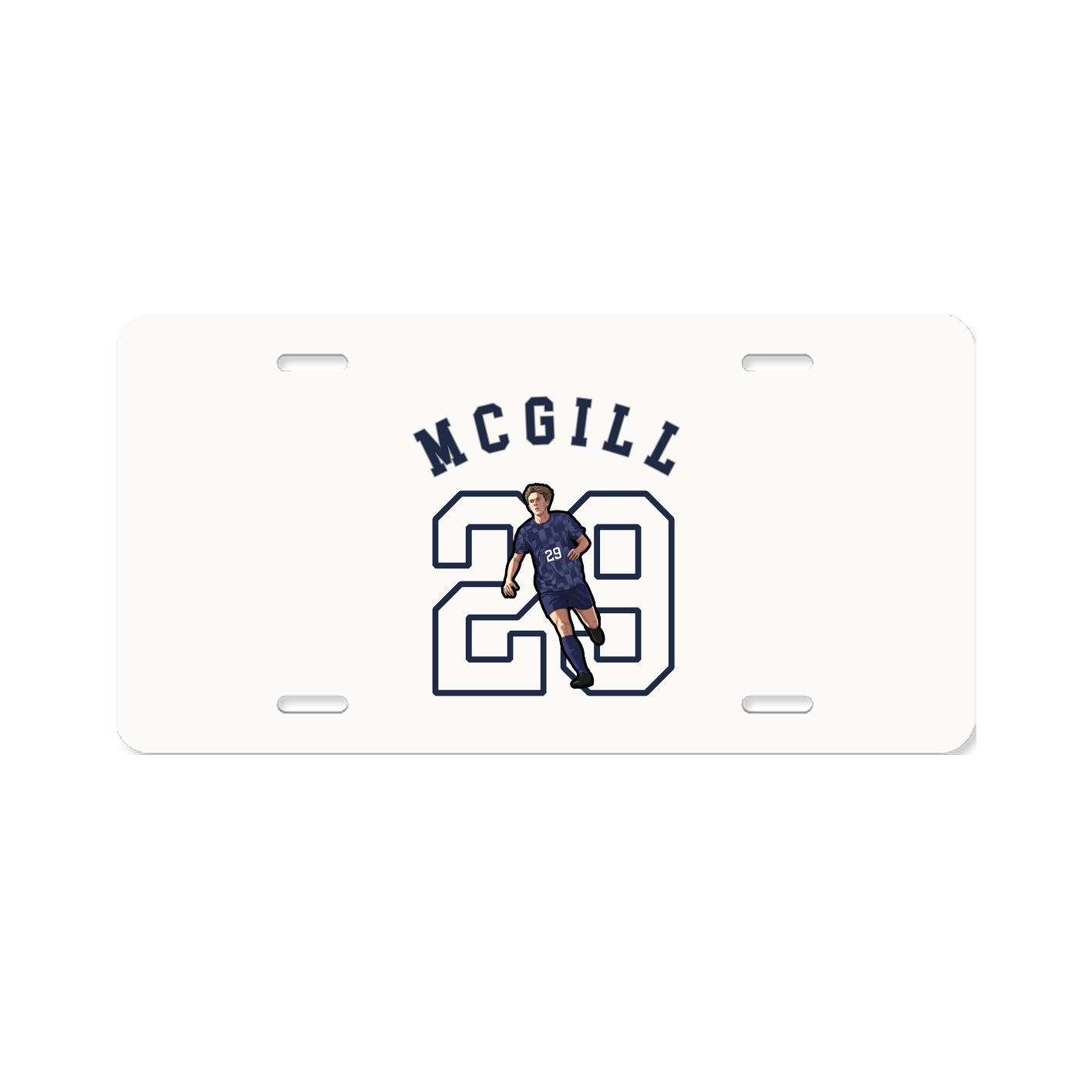License Plate — Shirsey Arch in Classic