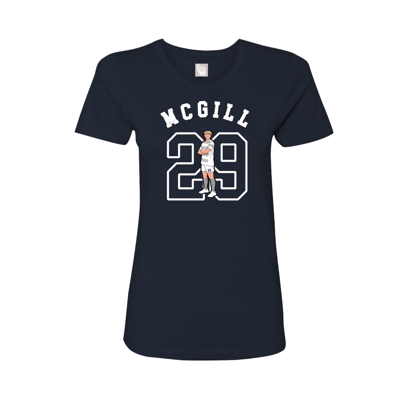 Womens Tee — Shirsey Arch in Navy