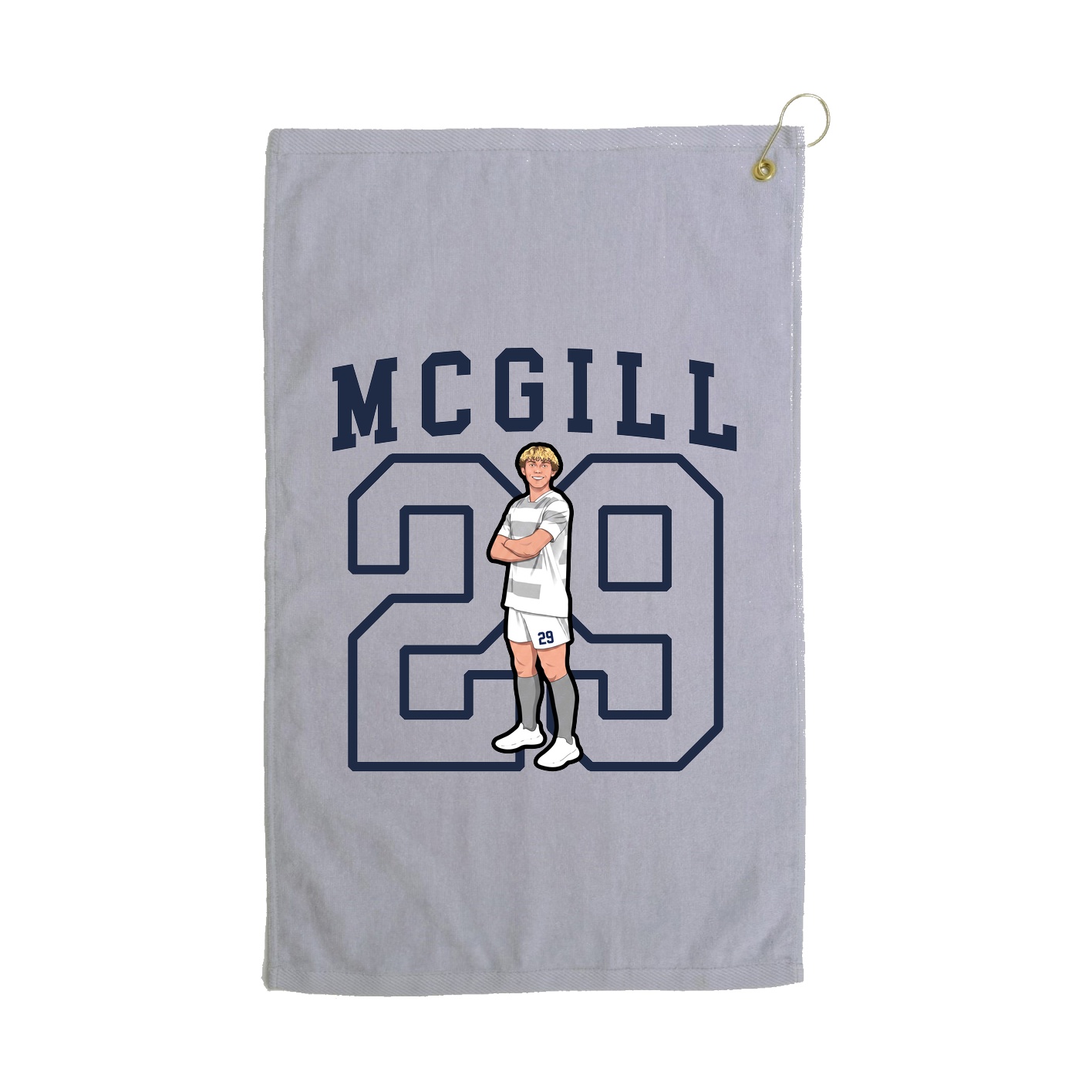 Golf Towel — Shirsey in Grey