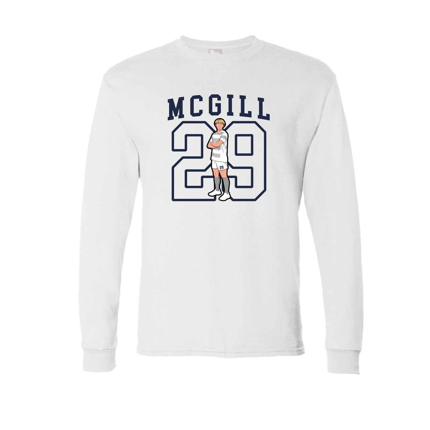 Long Sleeve Tee — Shirsey in White