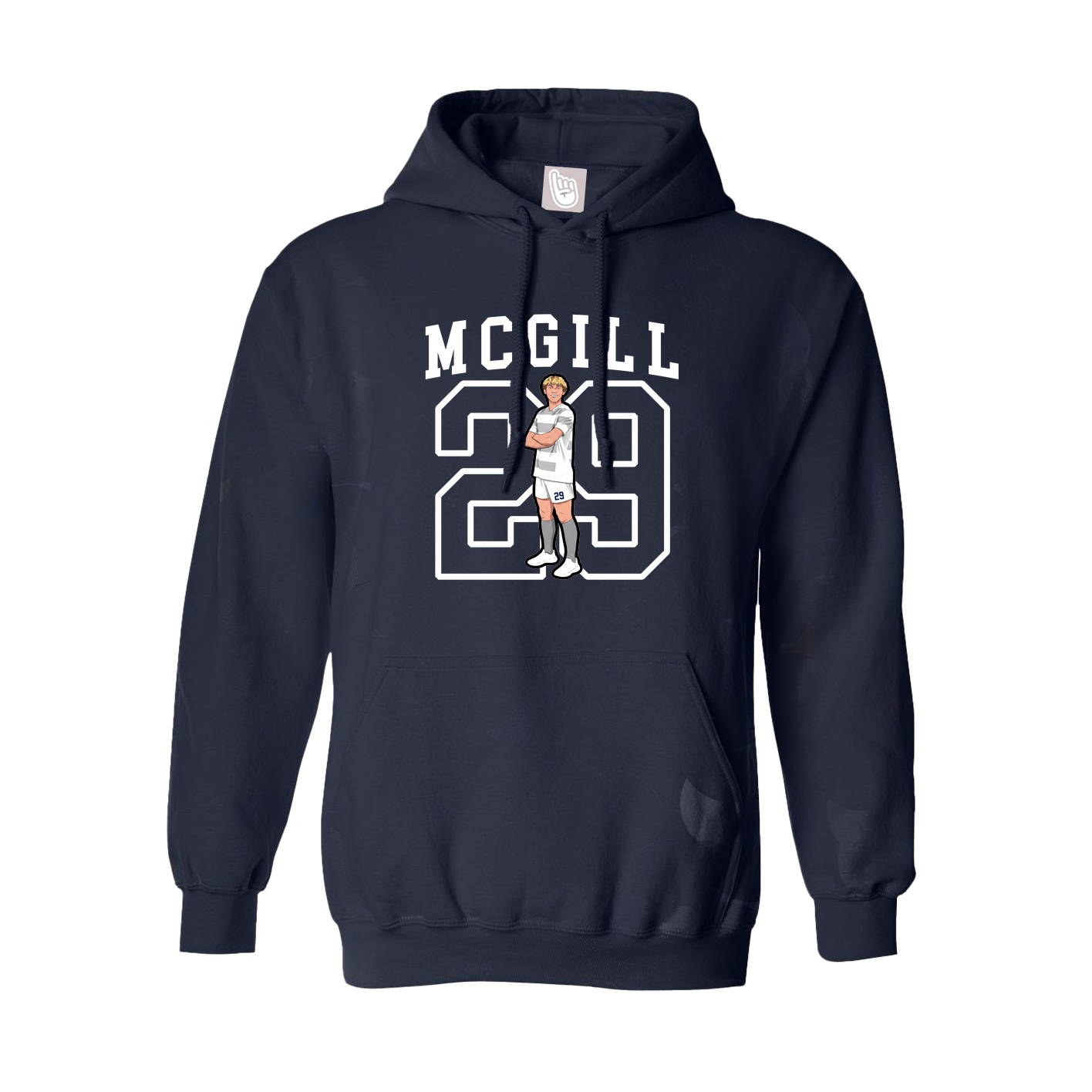 Youth Hoodie — Shirsey in Navy