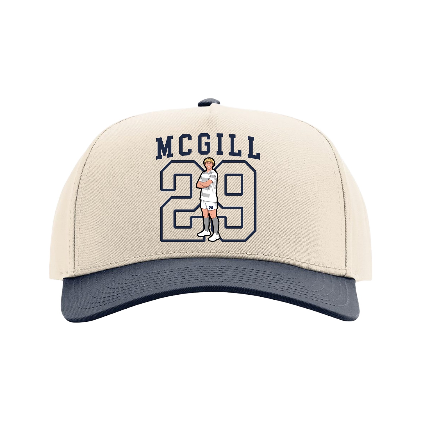 Full Fabric Five-Panel Champ Cap