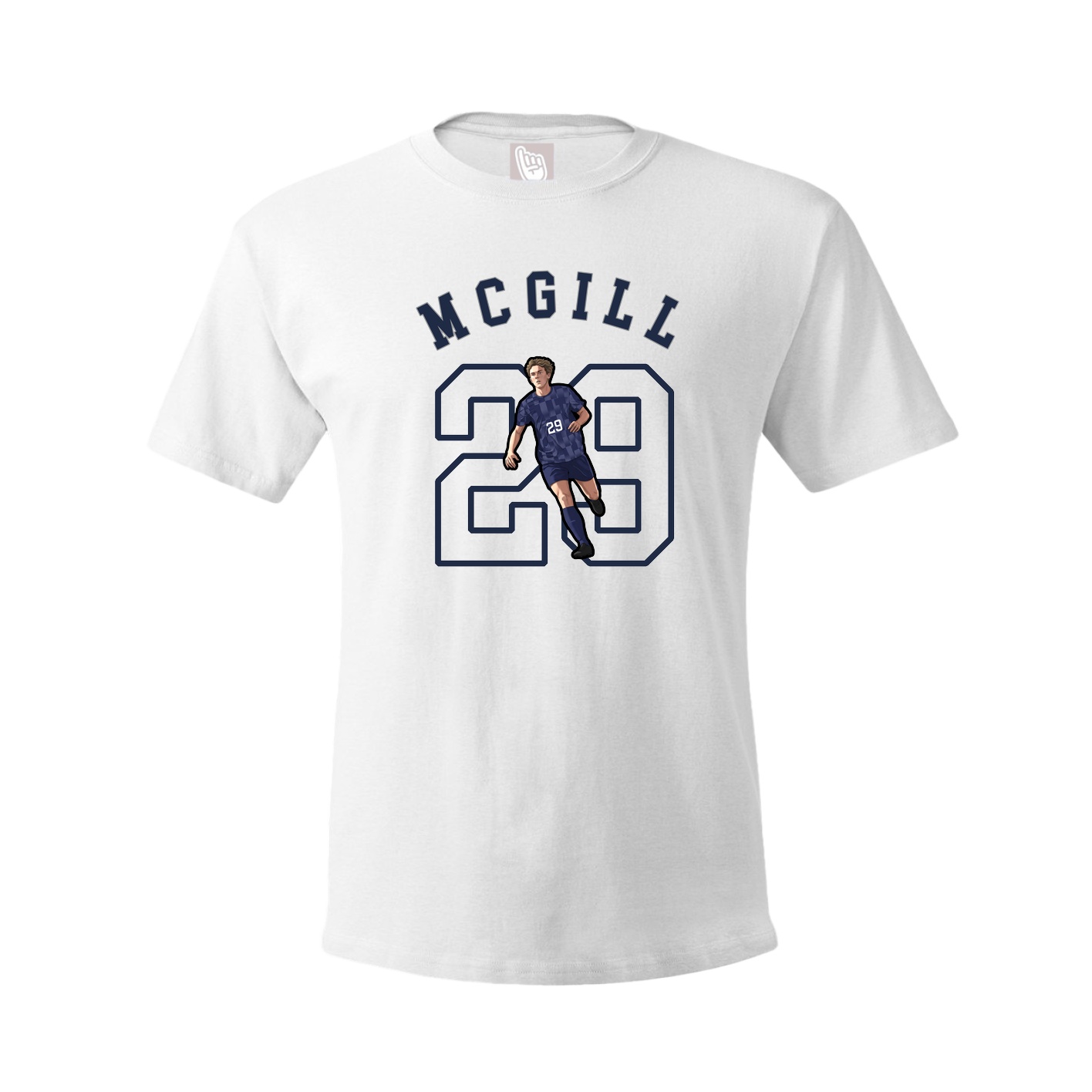Tee — Shirsey Arch in White