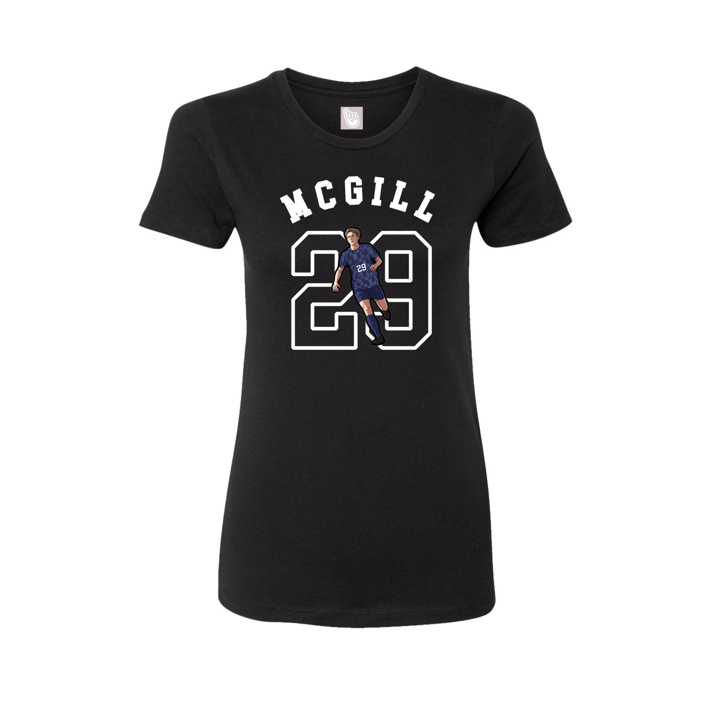 Womens Tee — Shirsey Arch in Black