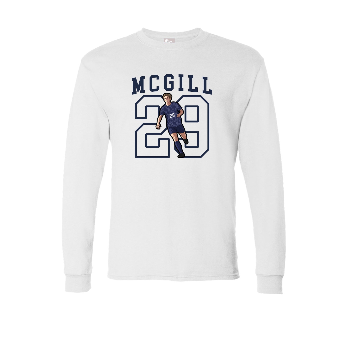 Long Sleeve Tee — Shirsey in White