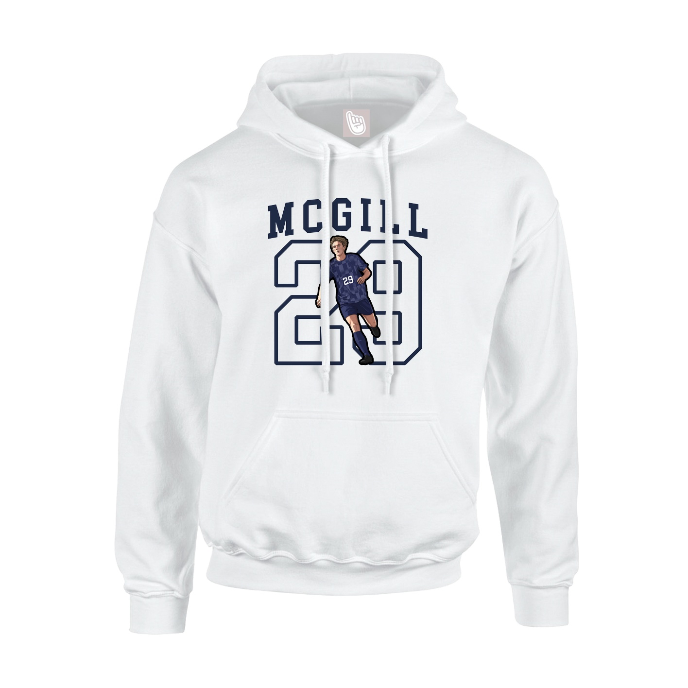 Youth Hoodie — Shirsey in White