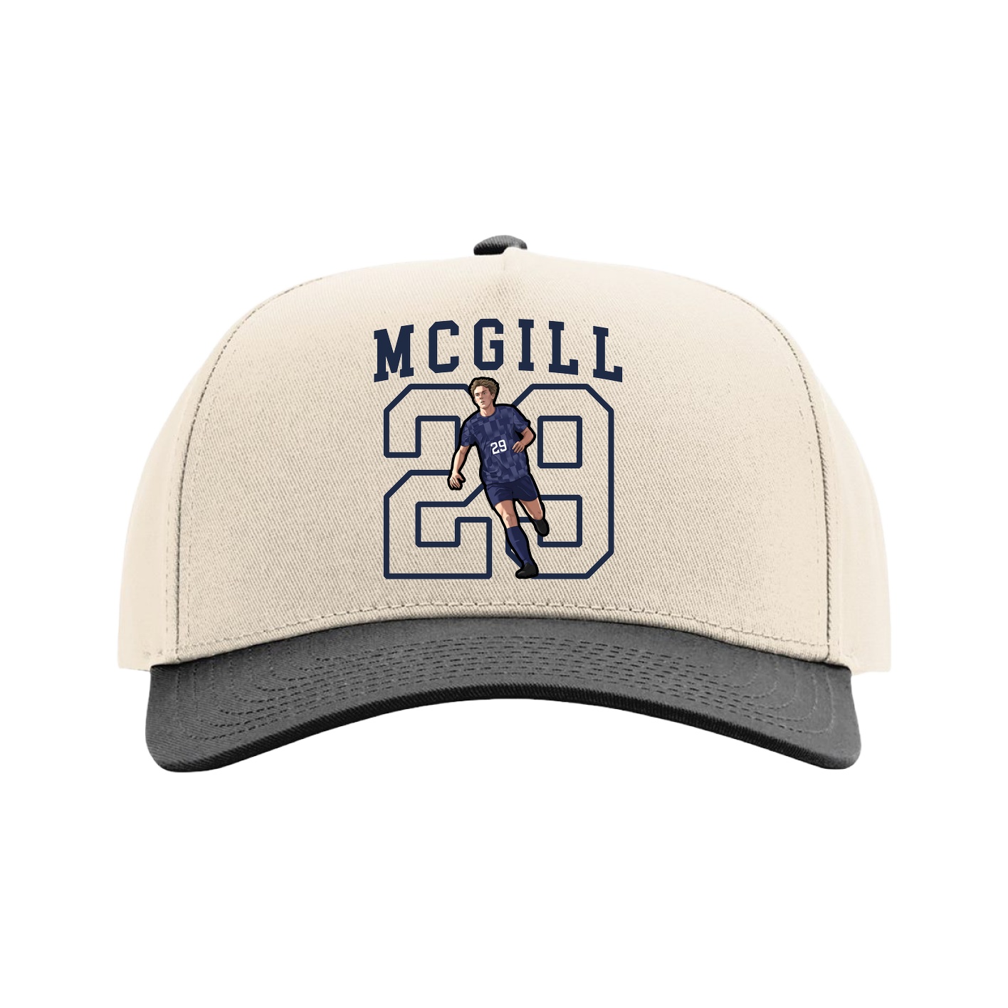 Full Fabric Five-Panel Champ Cap