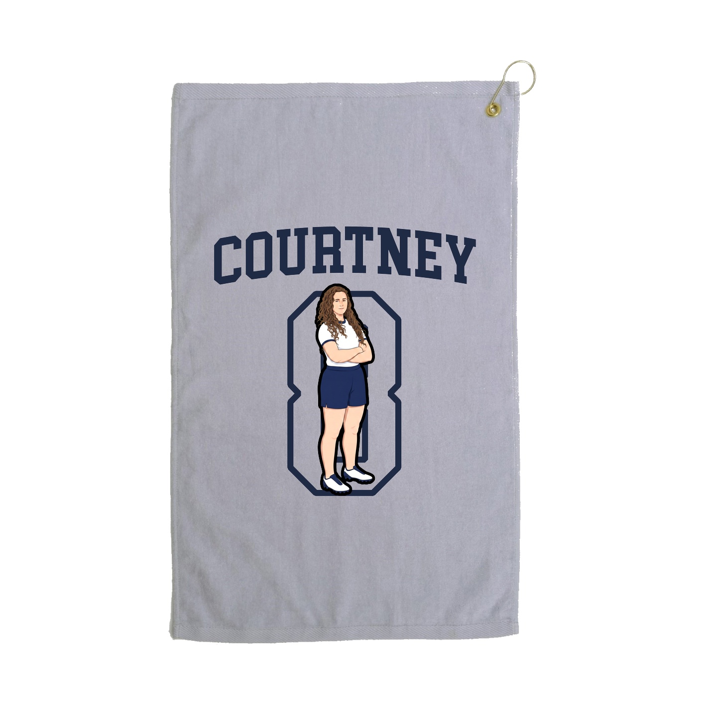 Golf Towel — Shirsey in Grey
