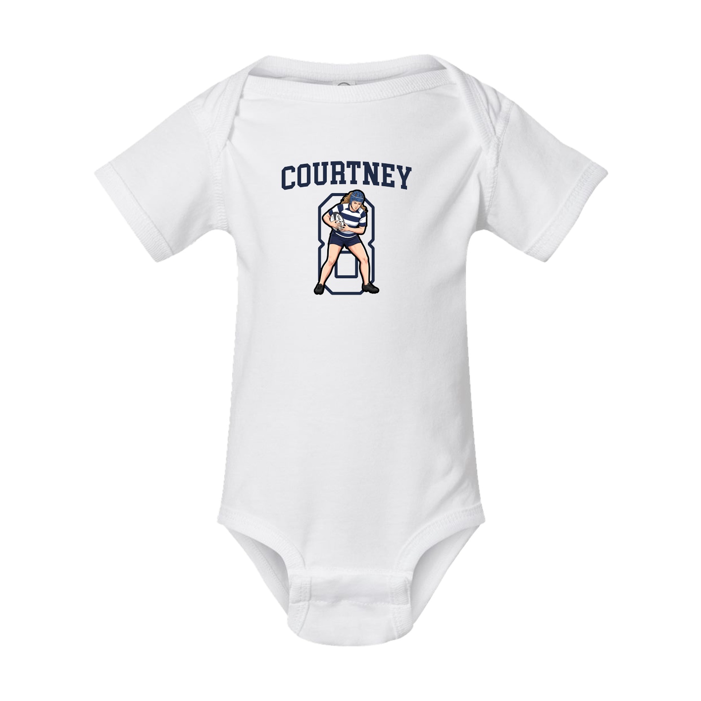 Baby Onesie — Shirsey in White