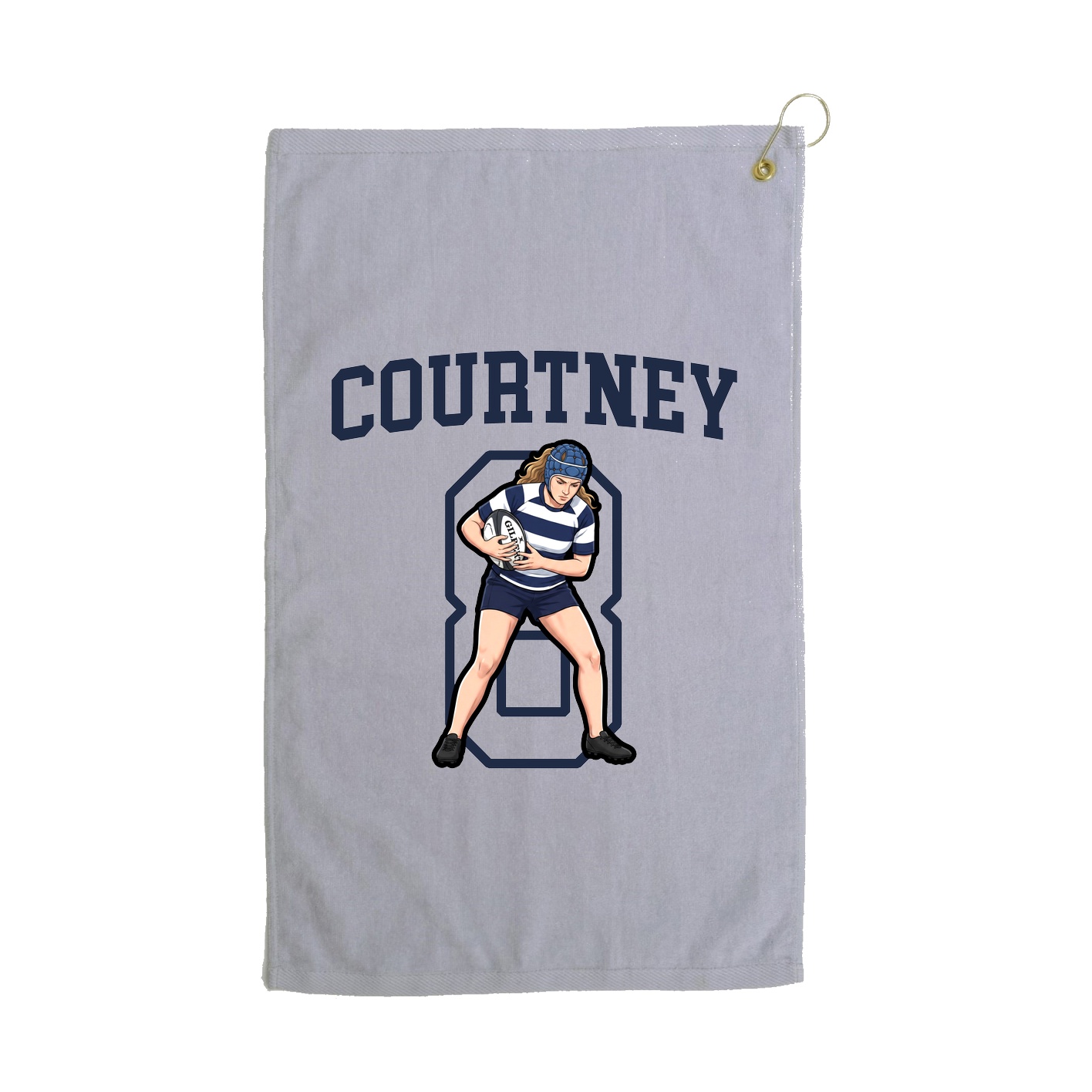 Golf Towel — Shirsey in Grey