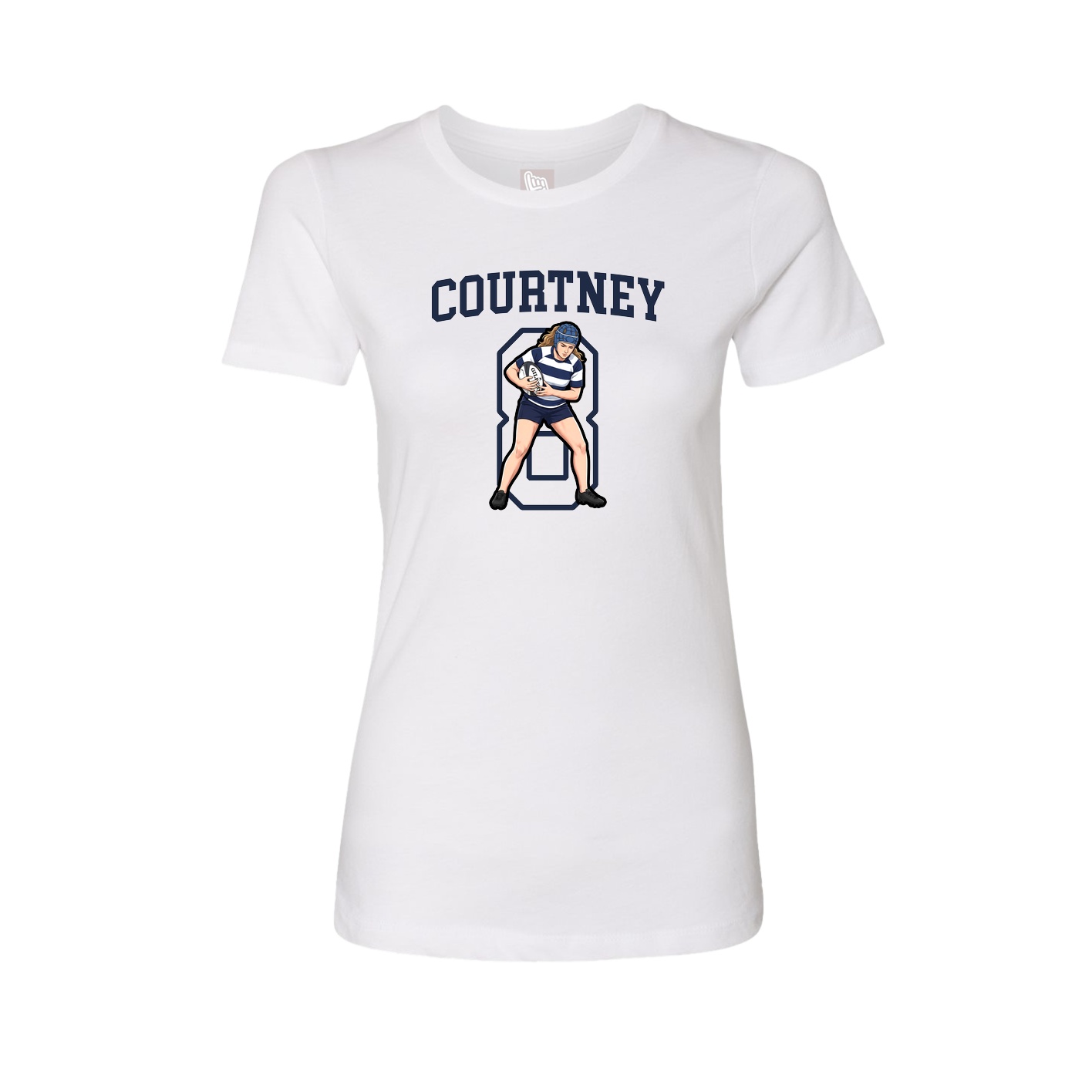 Fitted Women's Tee — Shirsey in White