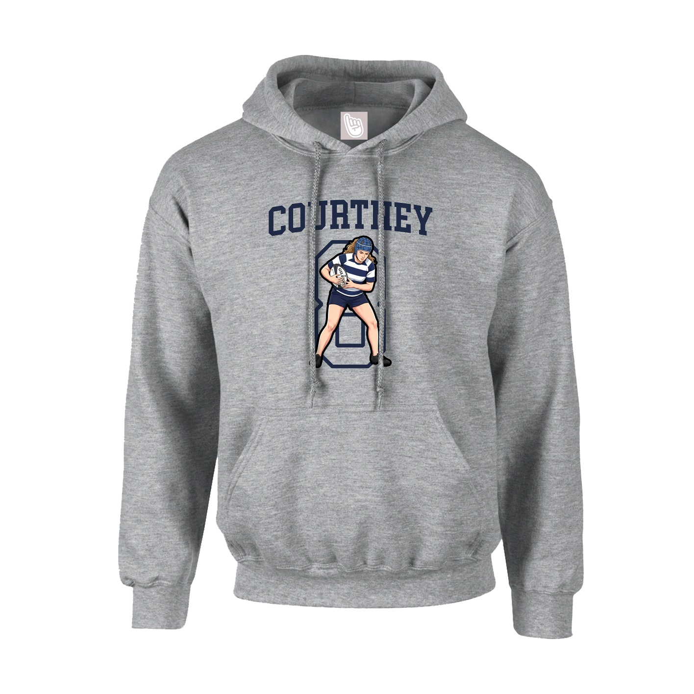 Youth Hoodie — Shirsey in Grey