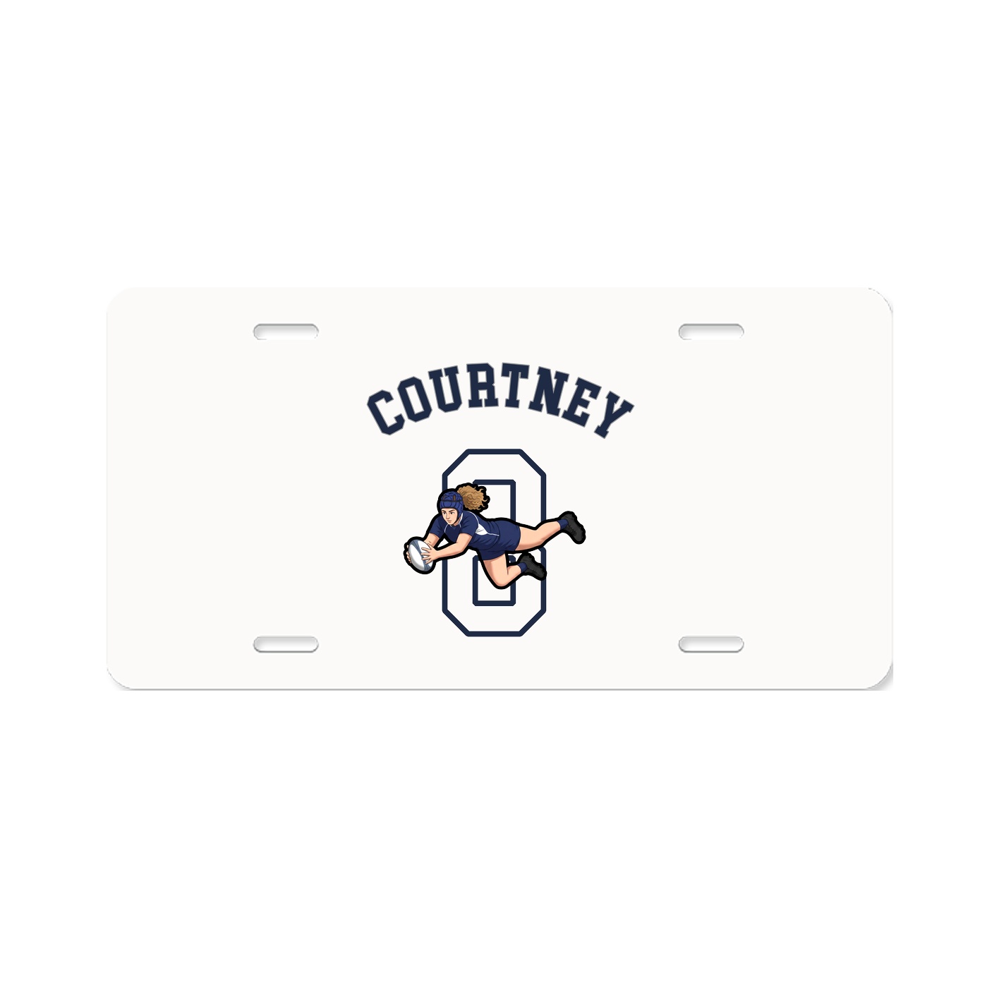 License Plate — Shirsey Arch in Classic