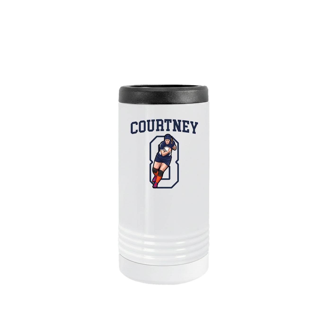 Slim Beverage Holder — Shirsey in White
