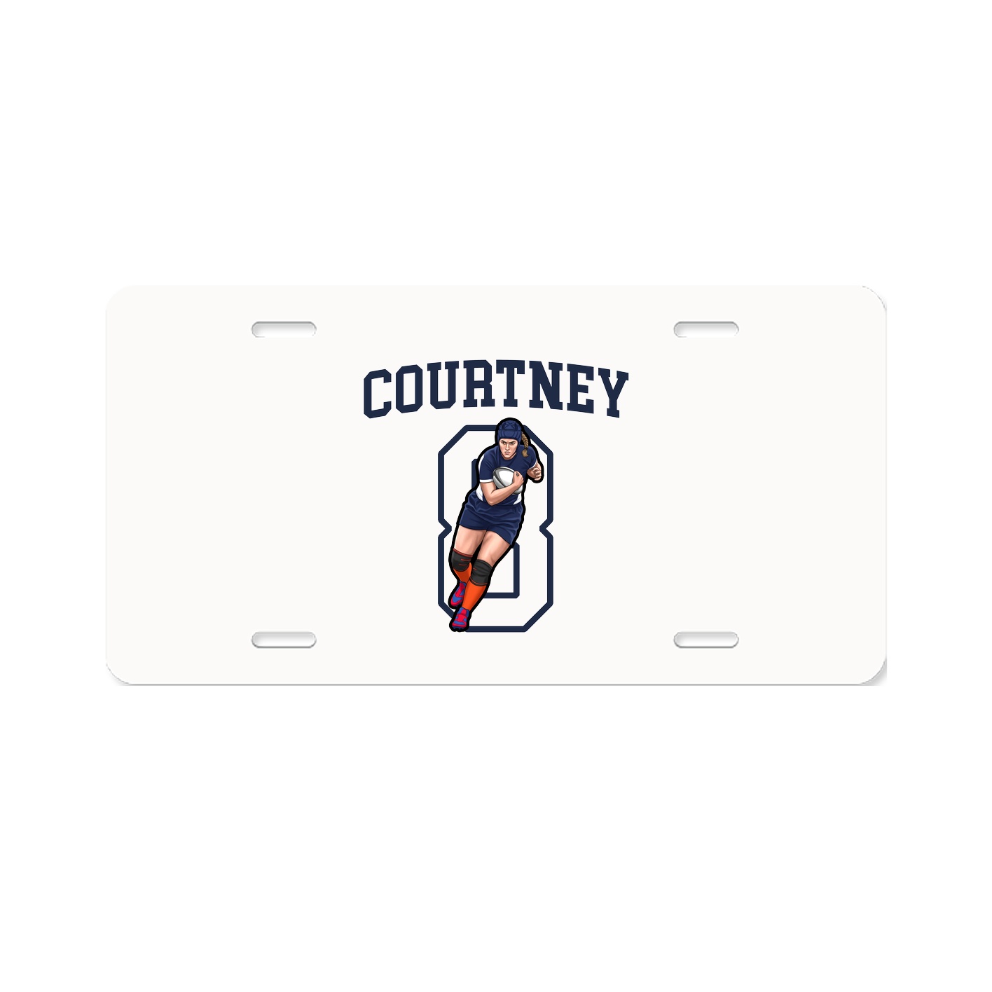 Aluminum License Plate