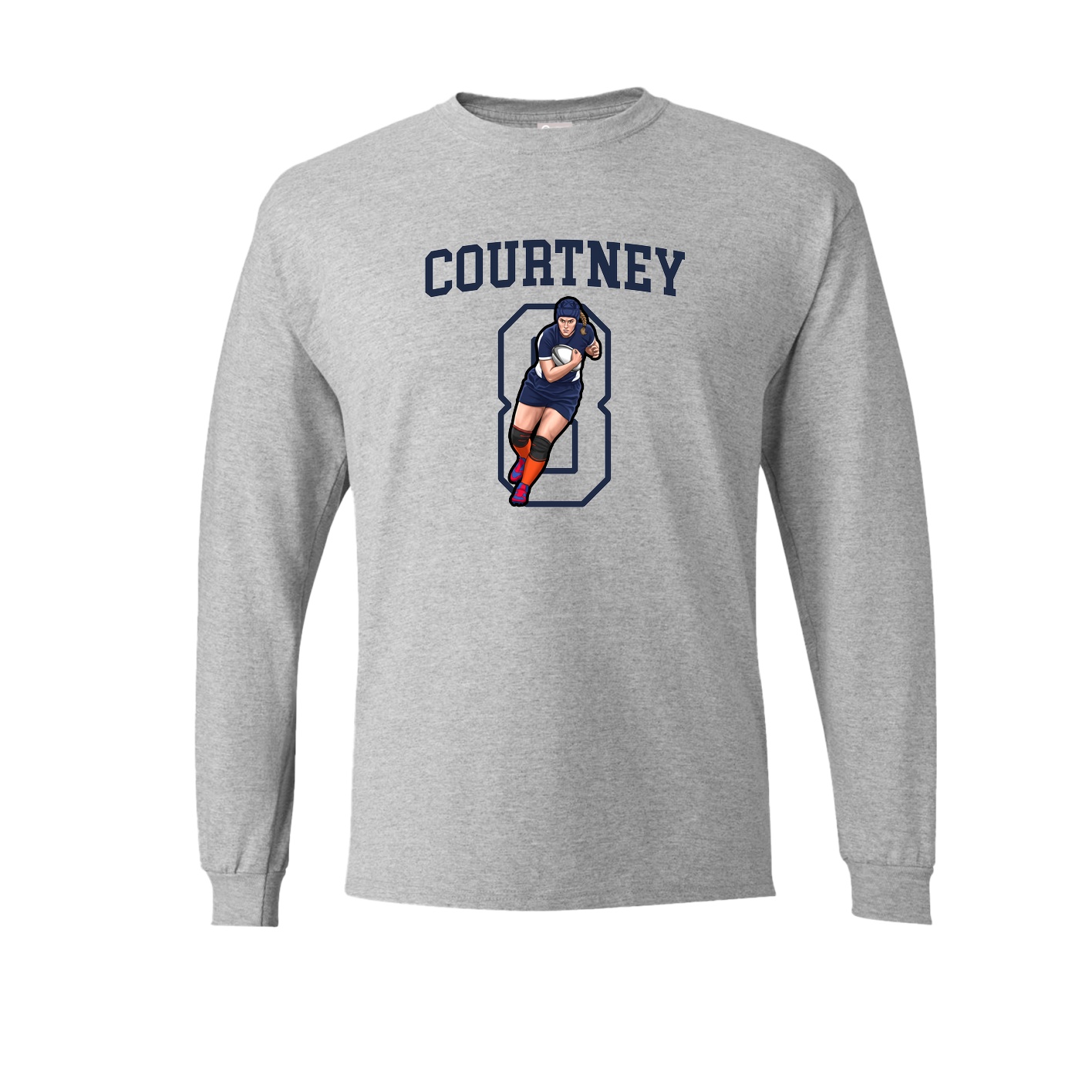 Long Sleeve Tee — Shirsey in Grey