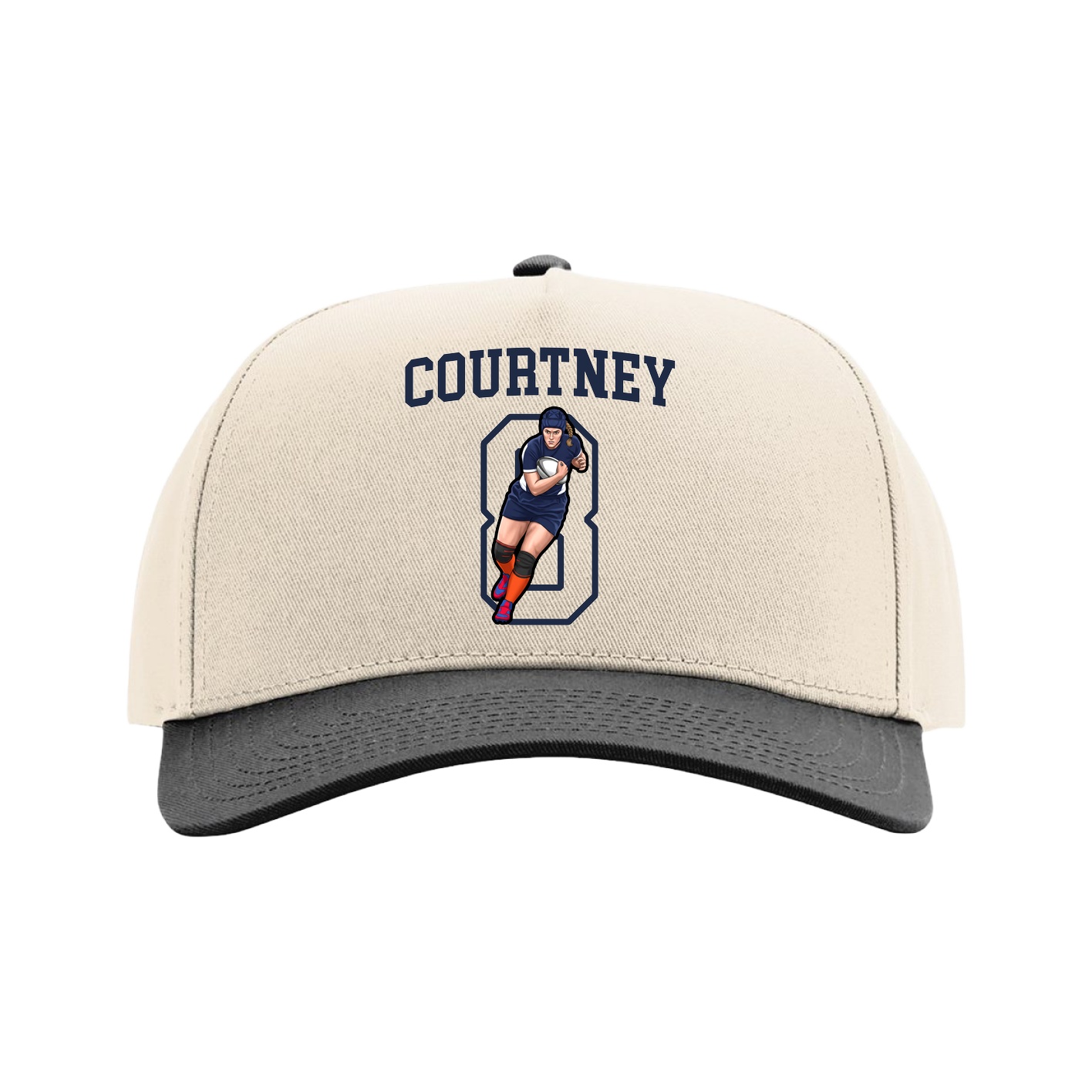 Full Fabric Five-Panel Champ Cap