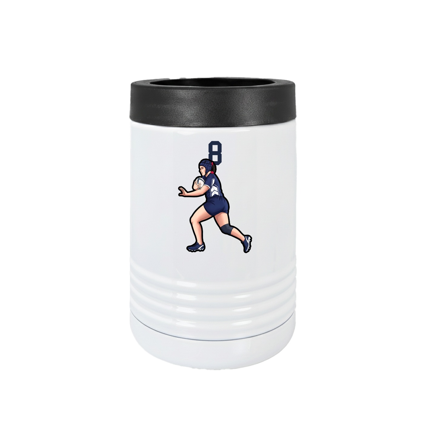 Beverage Holder — Number Top in White