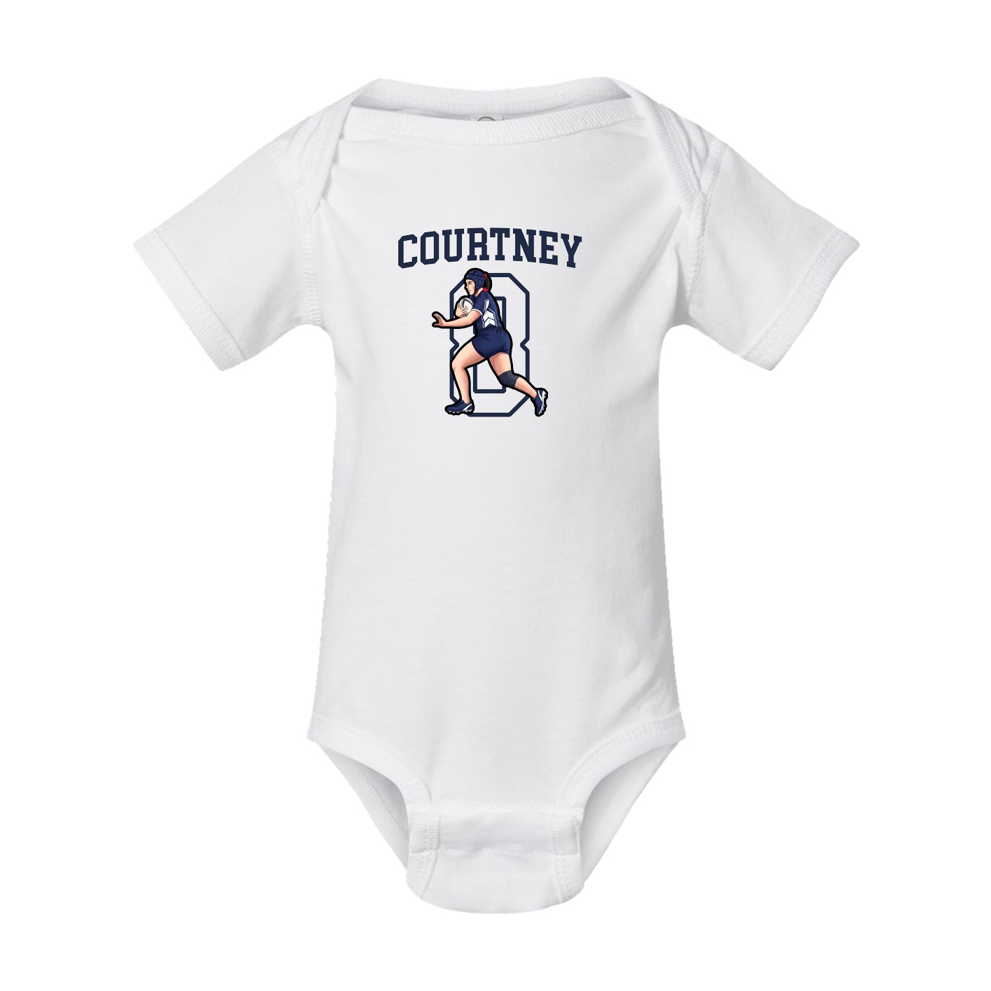 Baby Onesie — Shirsey in White