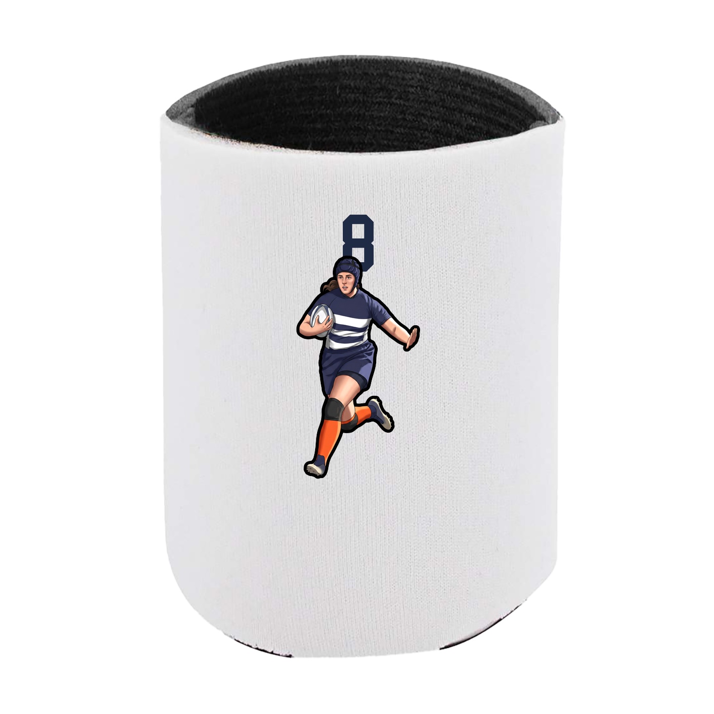 Can Holder — Number Top in White