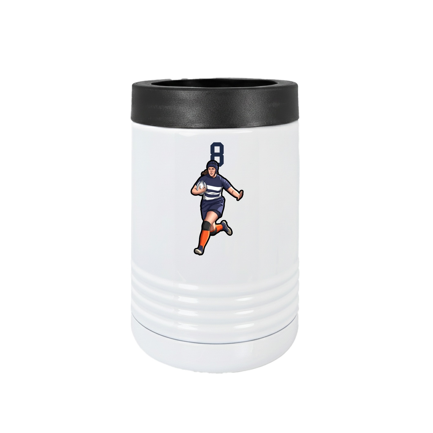Beverage Holder — Number Top in White