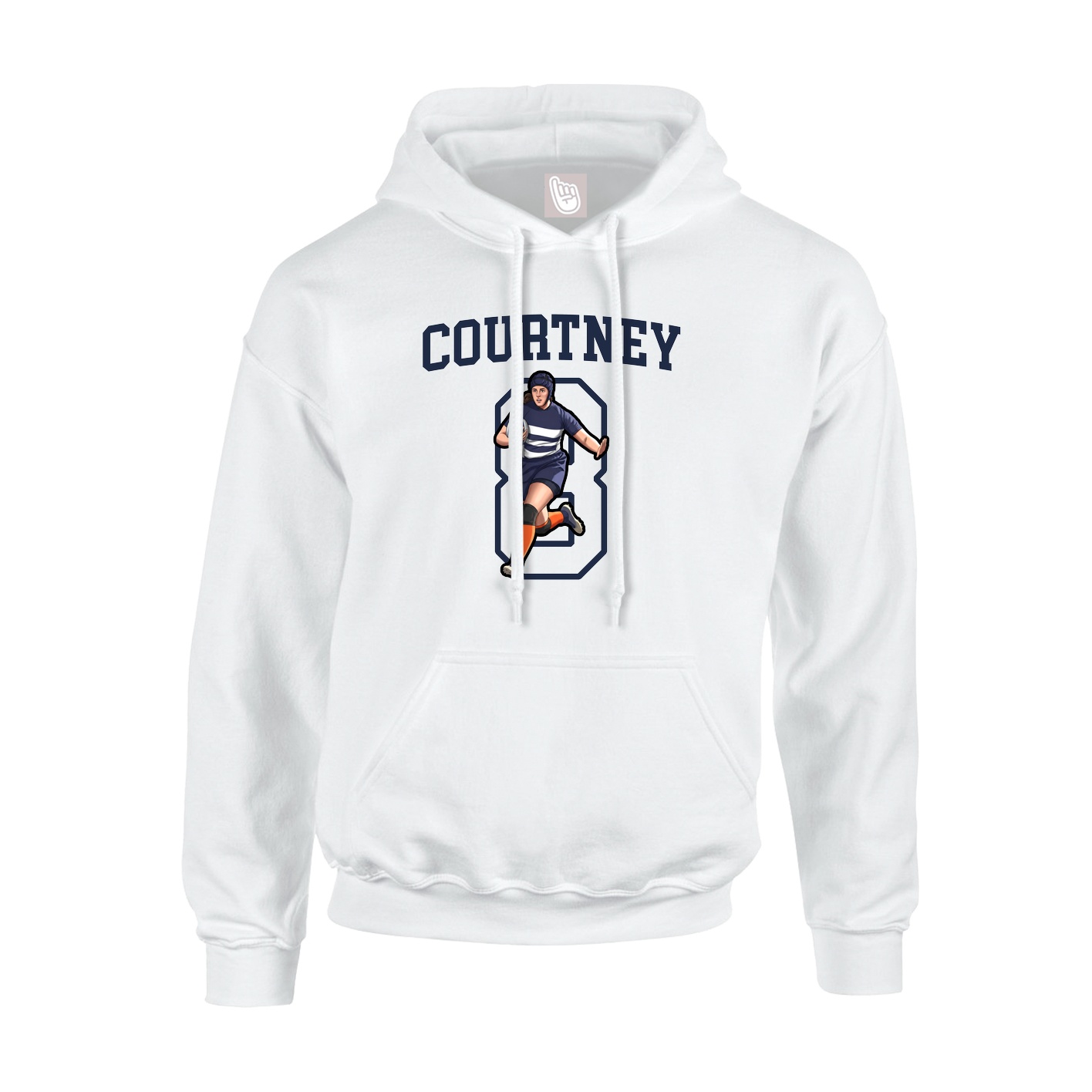 Youth Hoodie — Shirsey in White