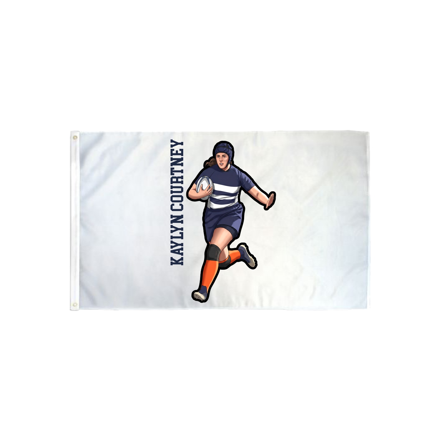 3x5 Flag — Name Vertical in Classic