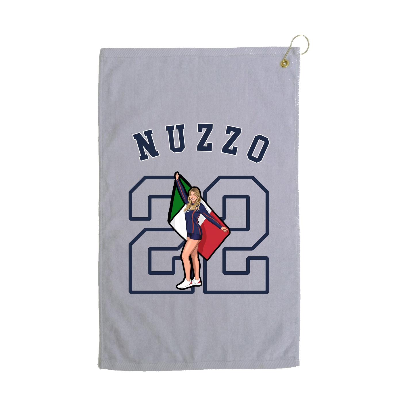Golf Towel — Shirsey Arch in Grey